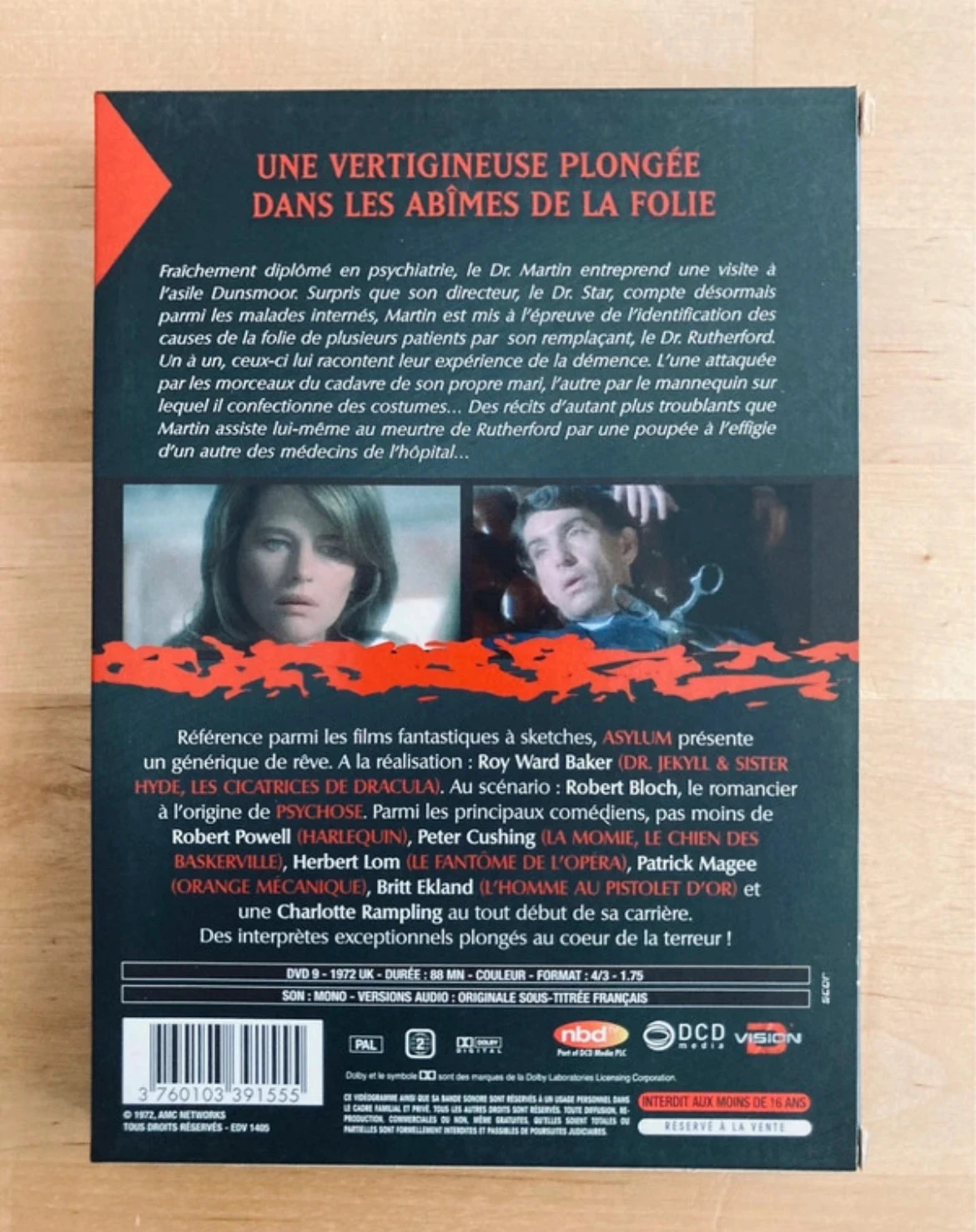 Edición de colección de DVD Asylum. – photo 2